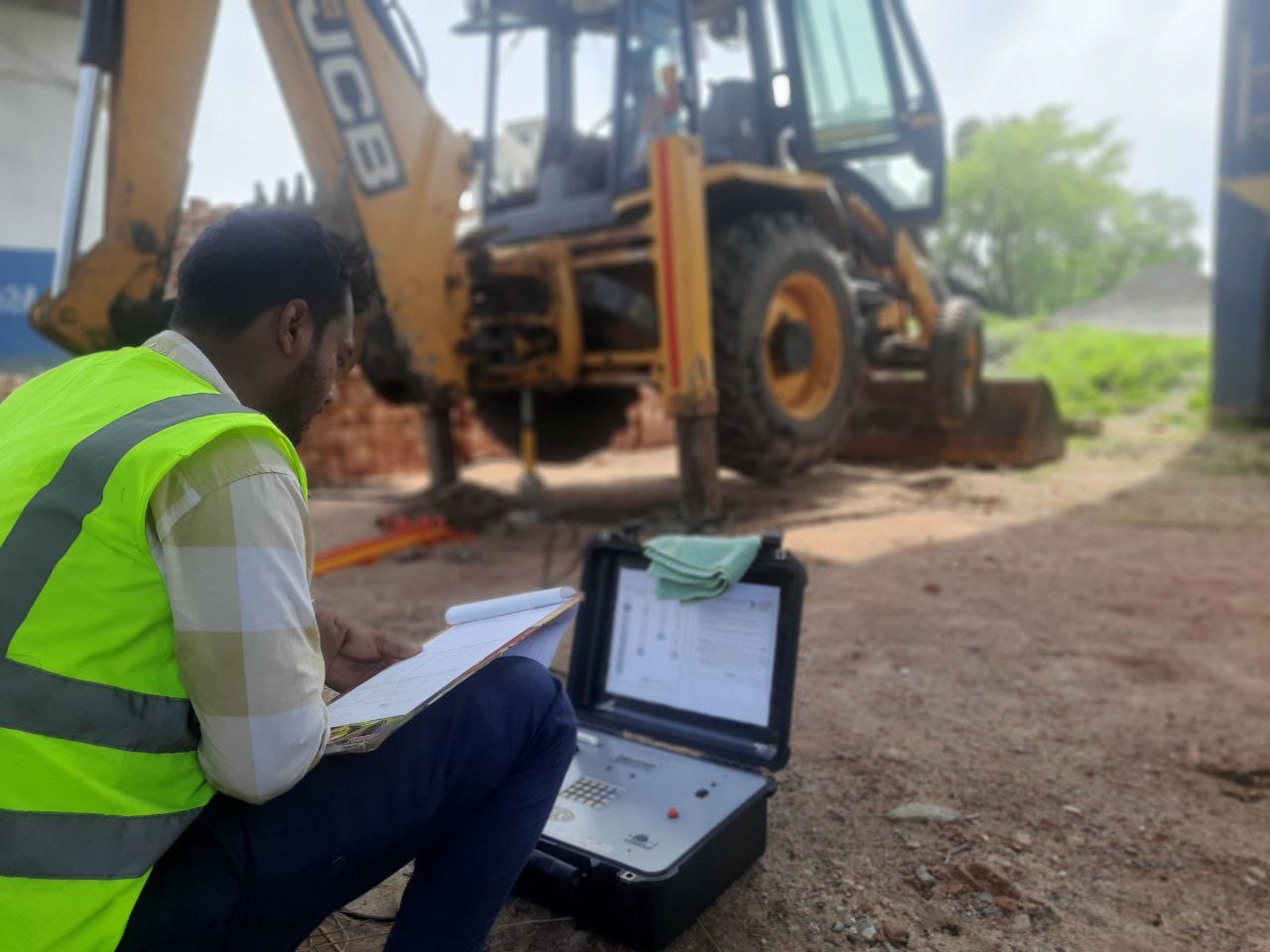 EV2 Plate Load Test — Santragachi–Kharagpur 4th Line, SER
